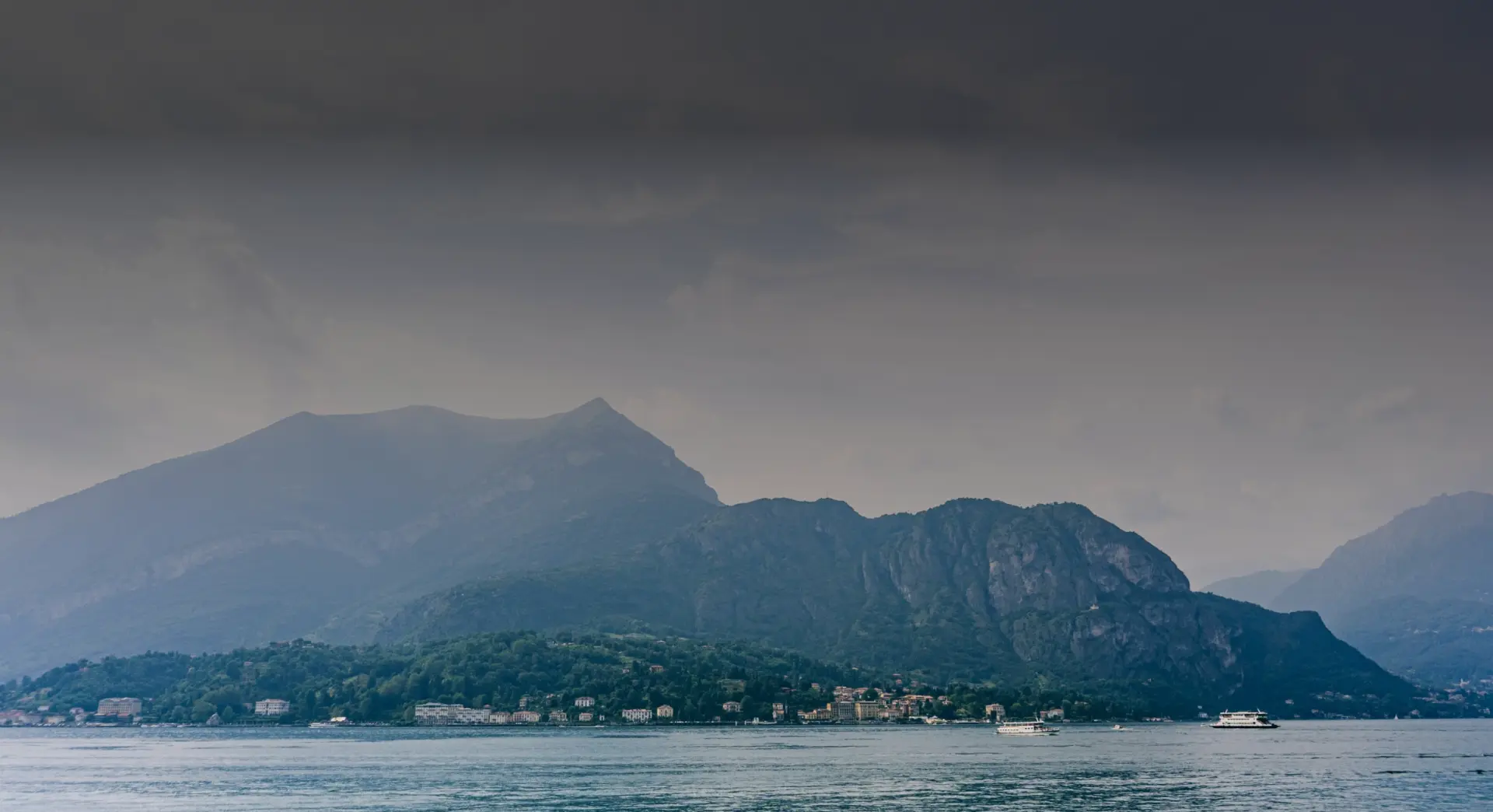 Lake Como by boat